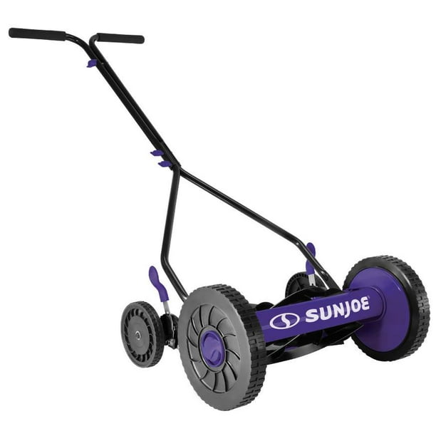 Sun Joe MJ503MPRP Manual Reel Mower 14Inch Quad Wheel 9