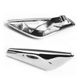 thumbnail image 4 of For - X3 X4 F25 F26 2013-2017 Front Left Side Chrome Trim Finisher Marker Turn Signal Light Lamp Co, 4 of 5