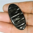 thumbnail image 2 of 37.50Cts Rare Collection Natural Hypersthene Oval Cabochon Loose Gemstone, 2 of 4