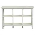 thumbnail image 3 of Adjustable Shelf 6-Cube Bookcase Storage Unit Sideboard in White, 3 of 3