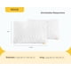 thumbnail image 5 of Almohadas Nooz Memory Foam 2 Pack Tamaño Estandar 60x40 cm, 5 of 8
