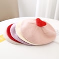 thumbnail image 5 of Kids Wool French Beret - Little Girls Artist Beret Hat, 5 of 5