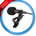 thumbnail image 3 of MesaSe 3.5mm Mini Portable Metal Microphone Lapel with Clip-on Cell Phone Microphone, 3 of 8
