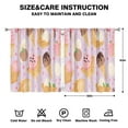 thumbnail image 2 of Ice Cream (21)_19 Curtains-blackout Curtains Bedroom Decor Living Room Darkening Grommet Window Drapes 2 Panels Set 52"x 63", 2 of 2