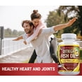 thumbnail image 2 of Pristine Foods Omega 3 Fish Oil 1200mg - 60 Soft Gels, Natural Immune Booster for Healthy Heart, 2 of 11
