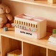 thumbnail image 2 of Desk Organizer Box,Grid Holder Container for Tabletop,Desktop Makeup Organizer Box | for Classroom Living Room Bedroom Cabinet Vanity Closet Office Bathroom, 2 of 18