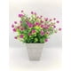 thumbnail image 1 of Simulación de planta verde, 7 cabezas, 35 mallas, eucalipto, camelia, flor artificial, flor de plástico, flor decorativa, 1 of 6