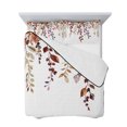 thumbnail image 7 of Fall Leaves Twin XL Size Down Alternative Comforter,Lightweight Comforter Quilt Bedding Set with Pillow Shams Farmhouse Watercolor Leaf Fruit Berry Plant Bed Comforter Duvet Insert 68"x98", 7 of 7