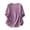 #0216-Purple, variant on Uootdi Womens Shirts Mandarin Collar 1/2 Sleeve Button Front Floral Embroidery Womens Blouses Relaxed Fit Everyday Wear Breathable Womens Tops