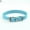 Blue, variant on opvise Fashion Adjustable Faux Leather Solid Color Dog Cat Puppy Neck Strap Pet Collar Coffee