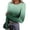 Green(Leopard Print;Cheetah Print), variant on Leopard Print Long Sleeve Shirts for Women Y2k Ribbed Fitted Slim Vintage Cheetah Tee Blouses Trendy Fall Basic Holiday Crew Neck Casual T-Shirts S
