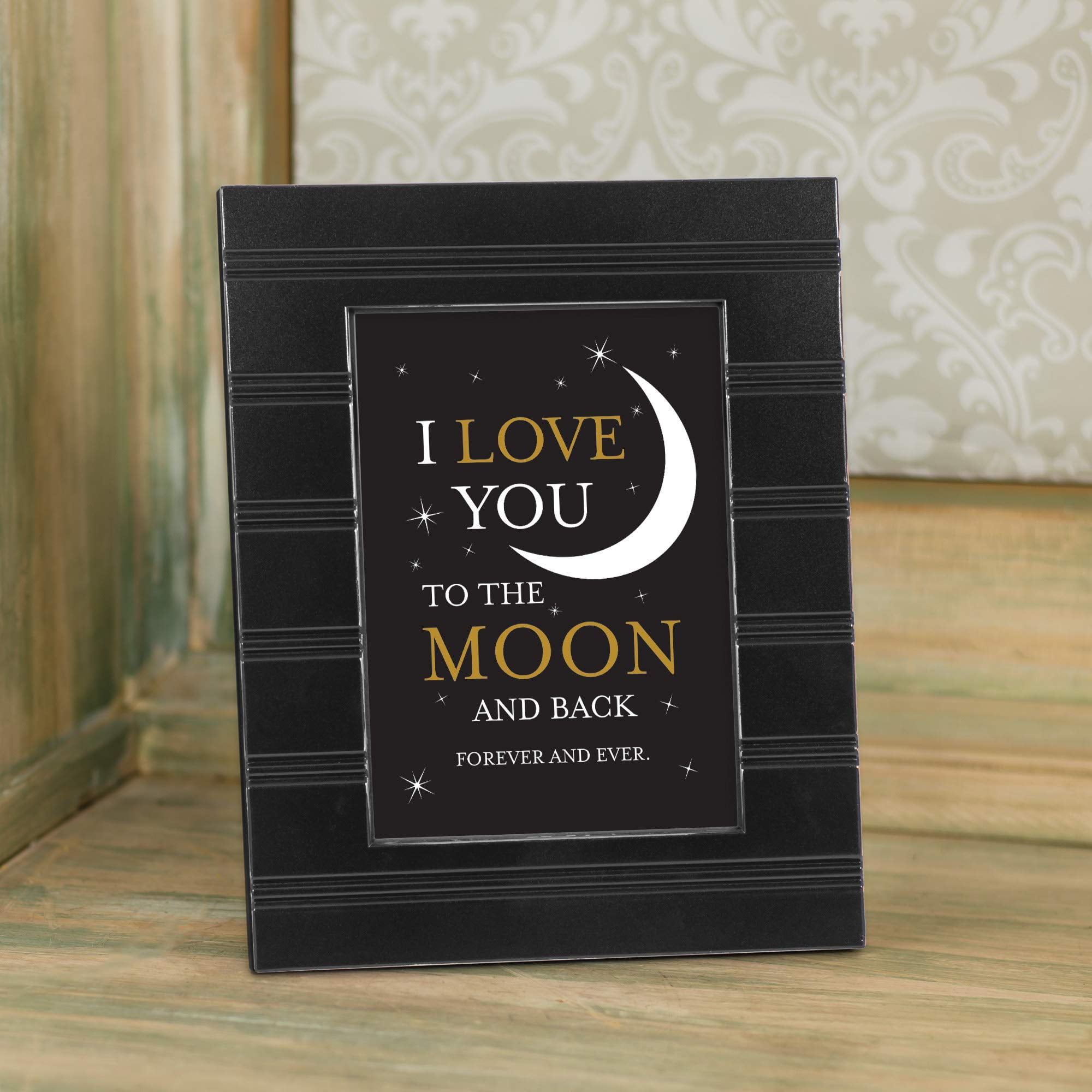 I Love You To The Moon And Back Black 8 X 10 Beaded Board Picture Frame Plaque Walmart Com Walmart Com I Love You To The Moon And Back Black 8 X 10 Beaded Board Picture Frame Plaque Walmart Com Walmart Com