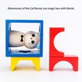 thumbnail image 2 of Caja De Madera Montessori Para Niños, Aventuras De Kitty, Juguete De Bloques De Construcción Para Montar, Juguete De Enseñanza Temprana Para Niños Speravity FN002480-00, 2 of 6