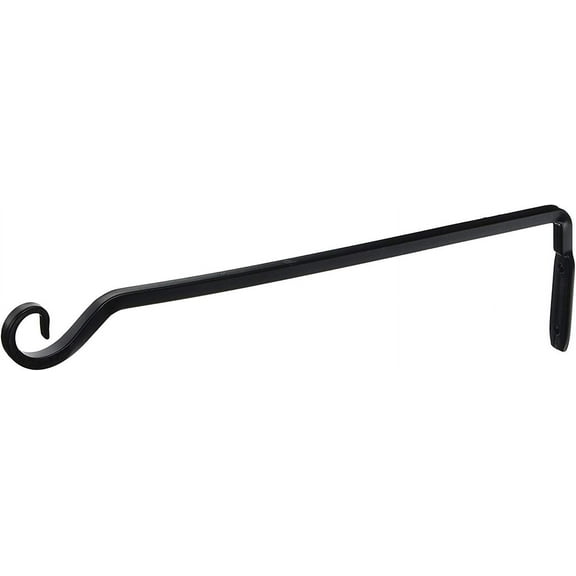 Panacea 89415 Forged Straight Hook, Black, 15-Inch