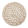 thumbnail image 2 of 1 Piece 38cm Round Straw Woven Cup Mats Rattan Table Placemat for Home Restaurant Coffee, 2 of 8
