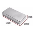 thumbnail image 4 of Iman Neodimio Rectangular 50 X 25 X 10 Mm Biomagnetico N35 OBI 255618, 4 of 7