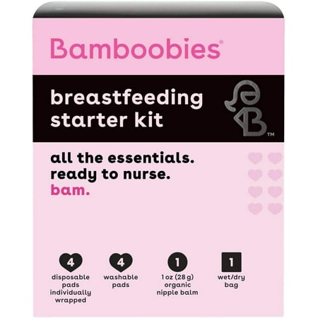 UPC: 0859532006413 | Bamboobies Breastfeeding Starter Kit Great Baby Shower Gift Hospital Bag Must Have