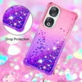 thumbnail image 4 of Funda para Honor 90 5G Transparente con Brillos Carcasa Protectora Antigolpes con Glitter Brillante, 4 of 5