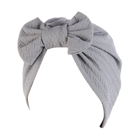 asddcavvf Hats for Women Women Muslim Turban Hatbow Hair Bonnet Head Scarf Wrap Cover