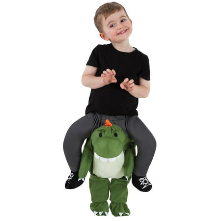 Toddler Boys Carry Me Buddy Ride On Shoulder Piggy Back T-Rex Halloween Costume