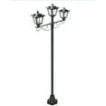thumbnail image 3 of Kanstar 72" Solar Lamp Post Light Outdoor, Triple-Head LED Waterproof Vintage Street Light for Garden(1 pack), 3 of 6