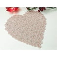 thumbnail image 4 of Set of 2, Valentine's Day beaded placemat and table runner, hearts, 4 of 4