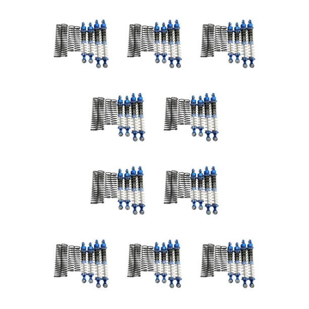 Tholdsy Amortiguador trasero para 1/10 Rc LOSI Baja Rey 4WD Amortiguador trasero de aleación de aluminio para 1/10 RC azul azul 10Conjunto