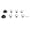 Silver[cite: 1], variant on M Buder 6 Pcs Metal Thumbsticks 2 Standard 2 Low Dome 2 High Dome Aluminum Alloy Replacement for Edge Controller Gold (3.15 inches / 8.0 cm)[cite: 1]