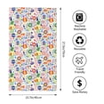 thumbnail image 2 of Fotbe Retro Musi Disco Pattern Premium Towels , (27.5x16in) Lightweight and Highly Absorbent Quick Drying Microfiber Towel, Perfect for Daily Use, 2 of 6