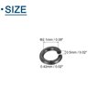 thumbnail image 2 of Uxcell M2 Split Lock Washer, 300Pack Carbon Steel Spring Lock Washers, 2 of 6