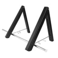 thumbnail image 2 of Perchero retráctil de pared de aluminio invisible para colgar ropa, para balcón, color negro, 2 of 14