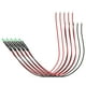 thumbnail image 5 of VLED precableado, 100 unidades LED precableado LED diodo luminoso LED precableado rendimiento empaquetado, 5 of 8