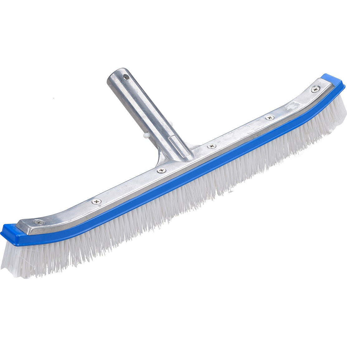 Aqua First Curved Aluminum 18" Pool Brush for Swimming Pool Walls and