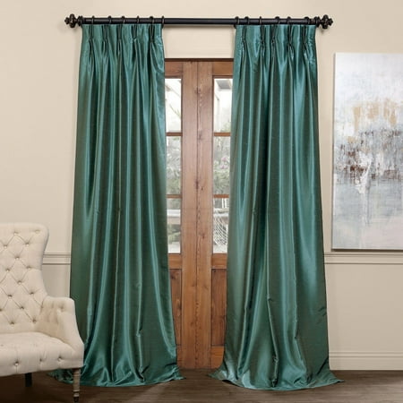 faux pleated curtain pinch silk dupioni panel blackout curtains peacock solid textured drapes fabrics exclusive signature pleat pdch ivory inch