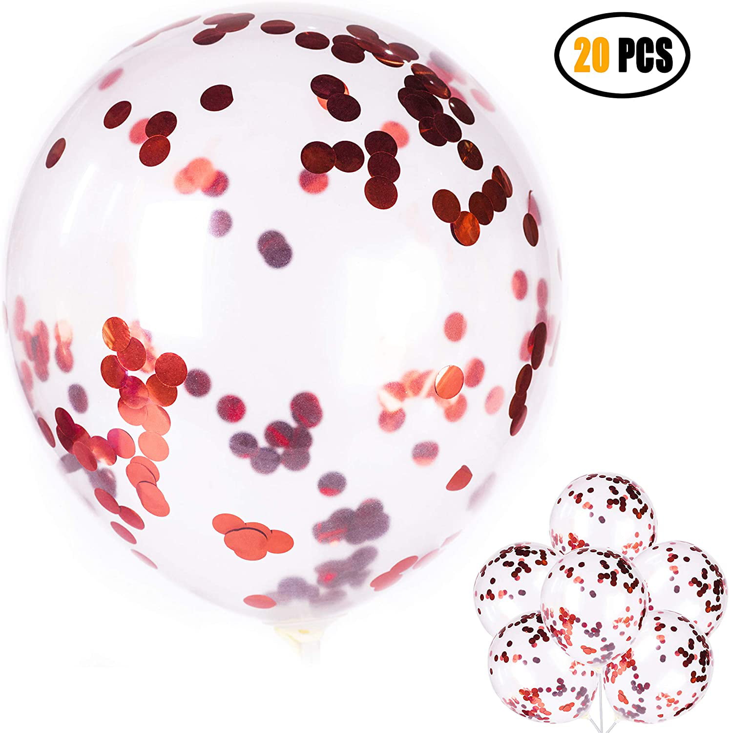 10//20pcs 12/'/' Transparent Latex Balloons Thickening Wedding Birthday Party Decor