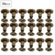 thumbnail image 4 of 50 Unidades 8mm cobre puro cabeza plana Remaches correa de cuero Tornillos kit para Notebook vinculante, 4 of 8
