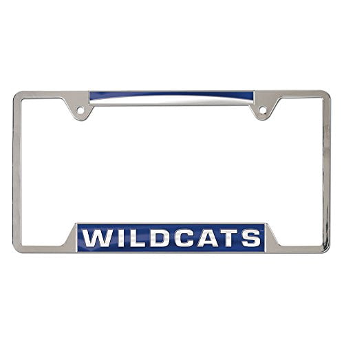 4-Tag Corners NCAA Kentucky Wildcats Inlaid Metal License Plate Frame