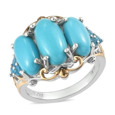 14 K Gold Double-Layer Square Diamond Princess Ring - Walmart.com