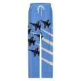 thumbnail image 4 of Blue Angels Pajama Pants Comfortable Elastic Waist Pajamas Fashion Sleepwear Bottoms Plus Size Homewear, 4 of 6