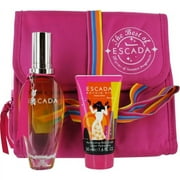Escada Rockin Rio Set-Edt Spray 1.7 Oz & Body Lotion 1.7 Oz & Pouch (2