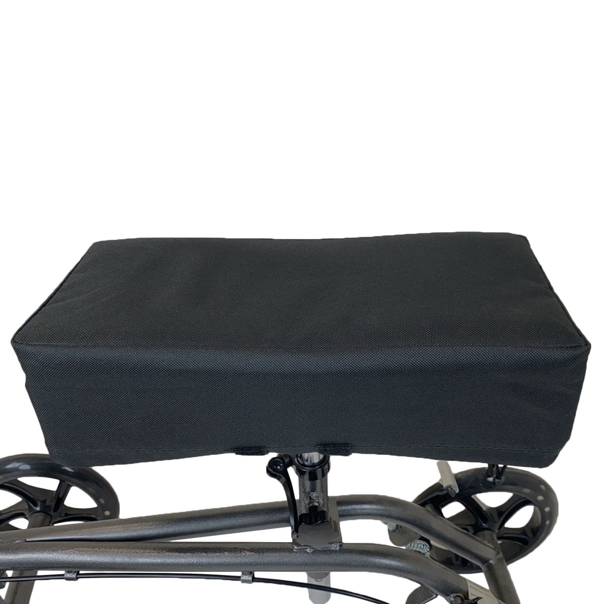 AllCure Knee Walker Memory Foam Pad Seat Cover, Black