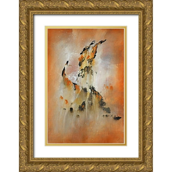 Springet, Mike 11x14 Gold Ornate Wood Framed with Double Matting Museum Art Print Titled - Redress 1