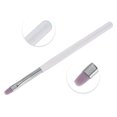 thumbnail image 3 of 1 Pc Pinceles de pintura de uñas cuadradas pequeñas de color fantasía para pintura de esmalte púrpura, 3 of 6