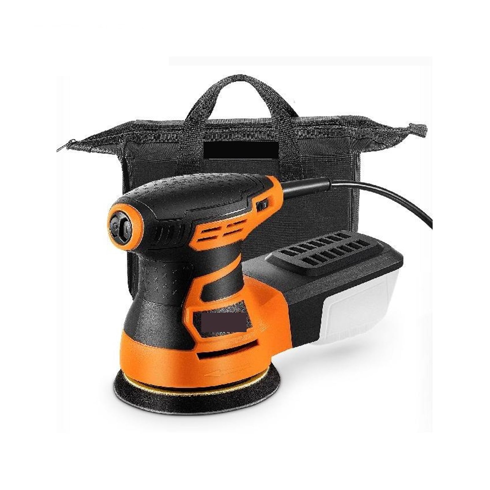 Random Orbit Sander,350W Orbital Sander,6 Speeds W/ 2pcs Hook-and-loop Connecto Rfor Woodworking Detailing Finishing