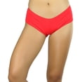 thumbnail image 5 of ToBeInStyle Women's Micro Mini Shorts - Red, 5 of 5