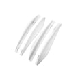 thumbnail image 4 of Coche Invisible Flaps Flasp ABS Se adapta para que no se requiera taladrar Blanco Zulema Aletas de rueda de coche, 4 of 6