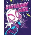 thumbnail image 3 of Marvel Spidey and His Amazing Friends Ghost-Spider Birthday T-Shirt Toddler to Little Kid, 3 of 4