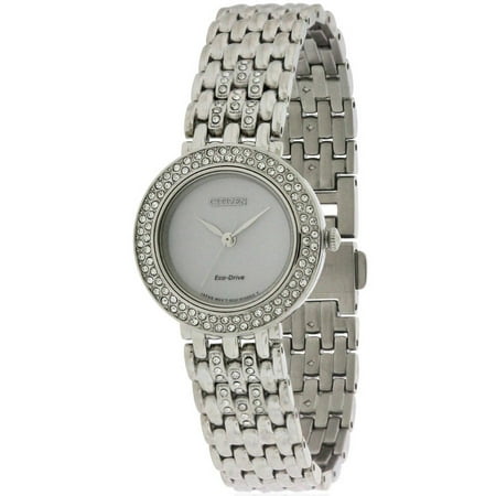 Citizen Eco-Drive Silhouette Crystal Ladies Watch EM0260-67A