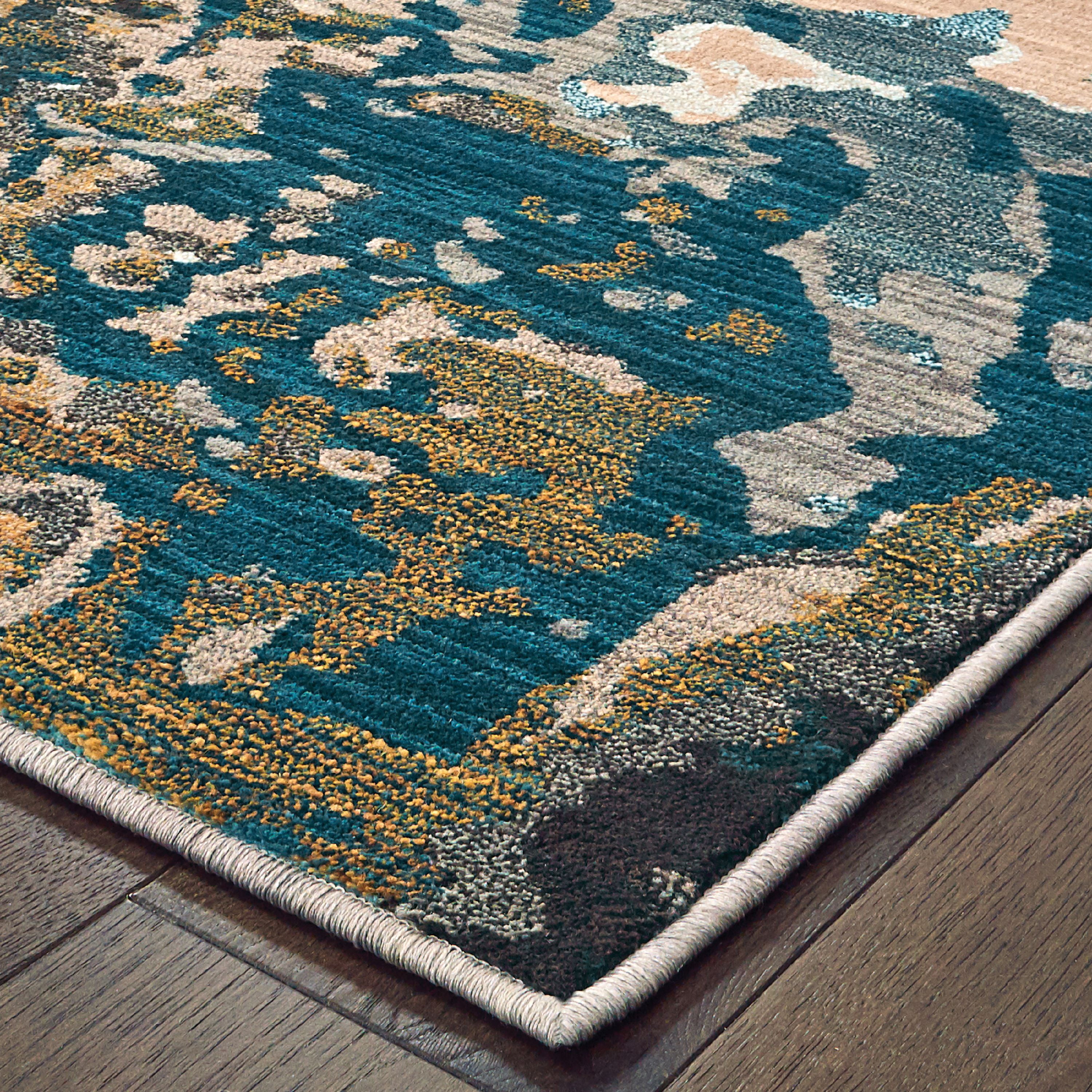 Avalon Home Sadie Marbled Patina Area Rug