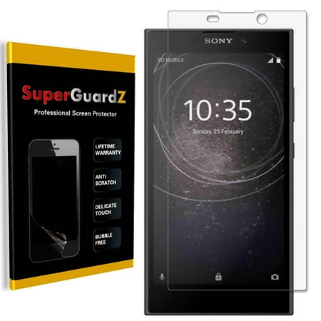 [8-Pack] For Sony Xperia L2 SuperGuardZ Screen Protector, Ultra Clear, Anti-Scratch, Anti-Bubble